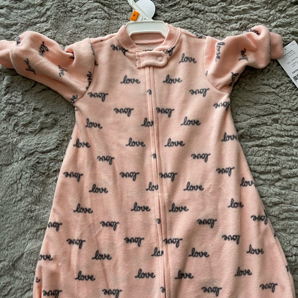 NWT Carter's fleece sleep sack size small